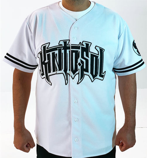 Kinto Sol Baseball Jersey – White