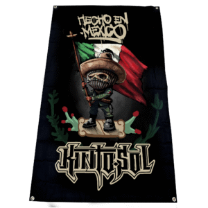 KS Hecho En Mexico Bandera/Flag 5 - 35" X 57.5"