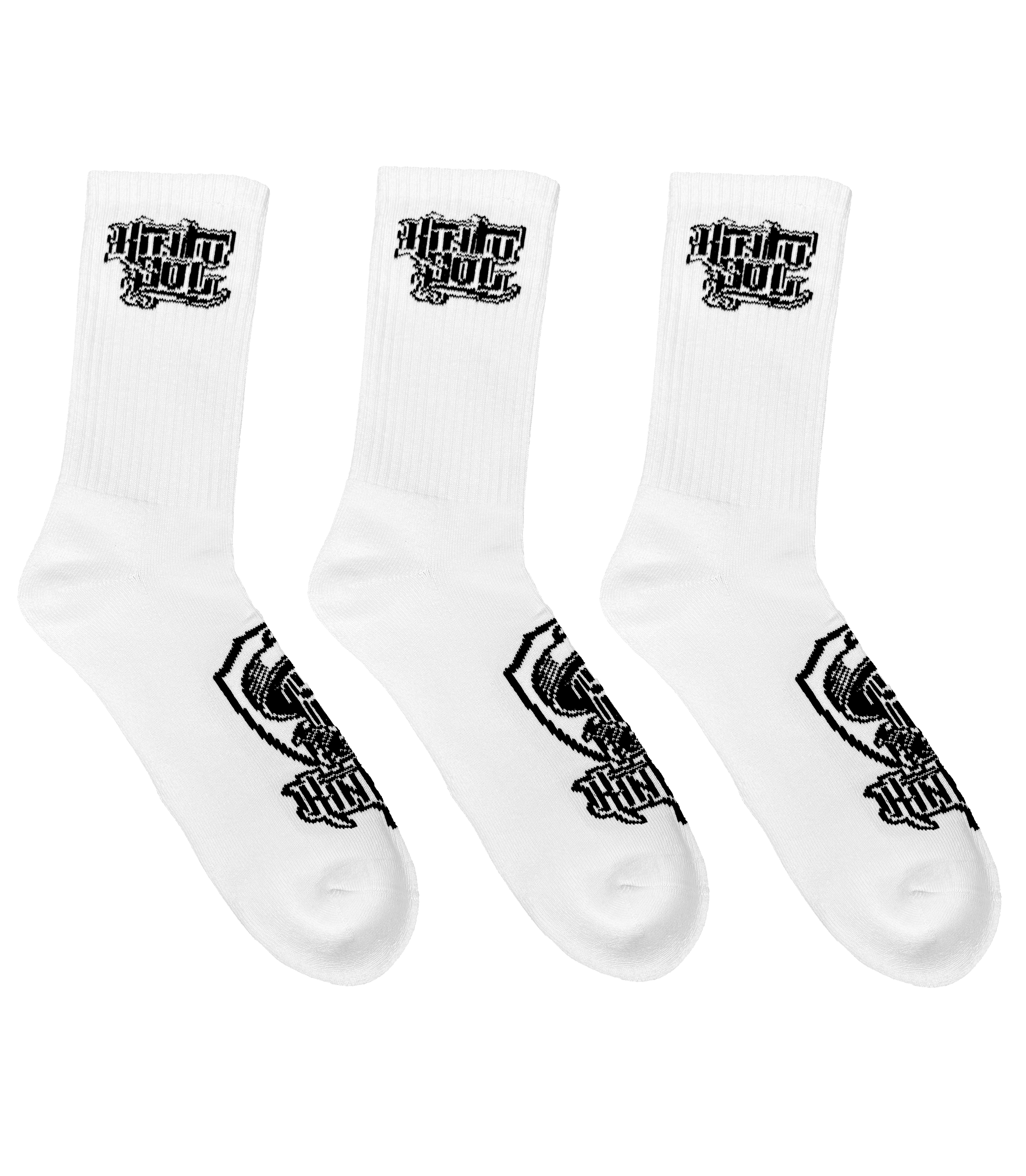 Kinto Sol 3 Pack White Socks
